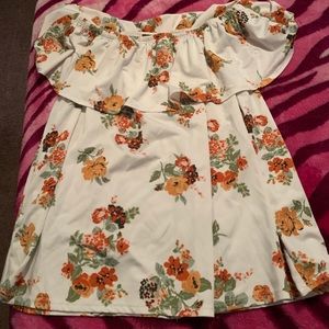 off the shoulder shirt